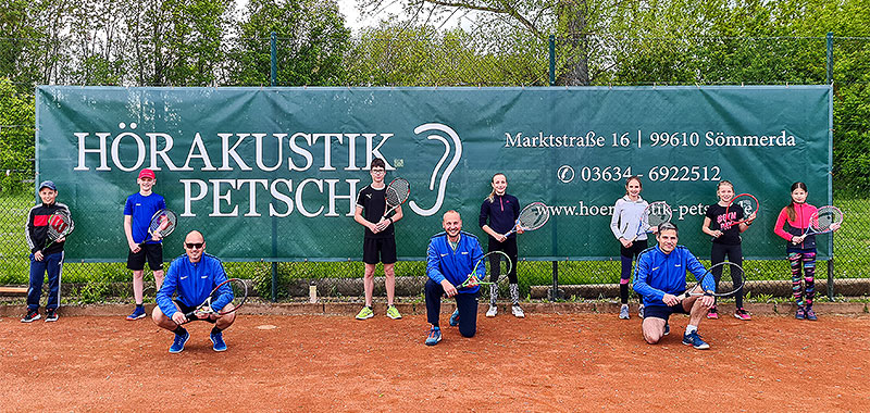 Hörakustik Petsch - Werbeplane Tennisverein Wundersleben e.V.